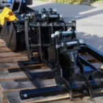 11-in-1 Mini Excavator Attachment Combo Kit - All Essential Tools for Worksites