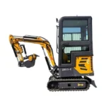 AGT 13.5 HP B&S 1 Ton Mini Small Cab Excavator, With Hydraulic Thumb and Swing Boom ,Gasoline For Sale | AGT-DM13-C - Image 3