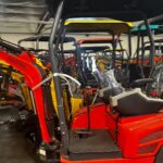 1.4 Ton, Kubota Engine Mini Excavator w/ Side Swing Boom, & Hydraulic Thumb | AGT-QK18K-C - Image 10
