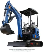 2025 New Mini Excavator Crawler EPA certified USA KUBOTA Diesel D902 - Image 7
