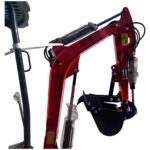1.4 ton, Kubota Diesel Engine Mini & Small Excavator w/ Side Swing Boom | AGT-NT18 - Image 4