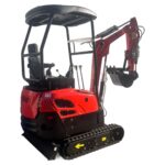 1.4 ton, Kubota Diesel Engine Mini & Small Excavator w/ Side Swing Boom | AGT-NT18 - Image 12