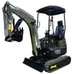 2025 4,000 lb TYPHON TERROR XVIII Mini Excavator - Kubota D902 Diesel Engine | EPA Certified