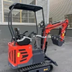 AGT Updated Model 1 Ton Mini Small Excavator, With Hydraulic Thumb and Pilot System ,Dual Display and Swing Boom For Sale | AGT-DM12X-PLUS