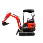 1.4 ton, Kubota Diesel Engine Mini & Small Excavator w/ Side Swing Boom | AGT-NT18 - Image 5