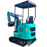 1 ton, 13.5HP RATO Mini Excavator w/ pilot control system | AGT-H15R - Image 4