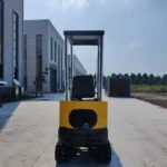 In USA Mini Excavator 1 Ton Digger 13.5hp Gas Tracked Crawler B&S EPA Engine - Image 5