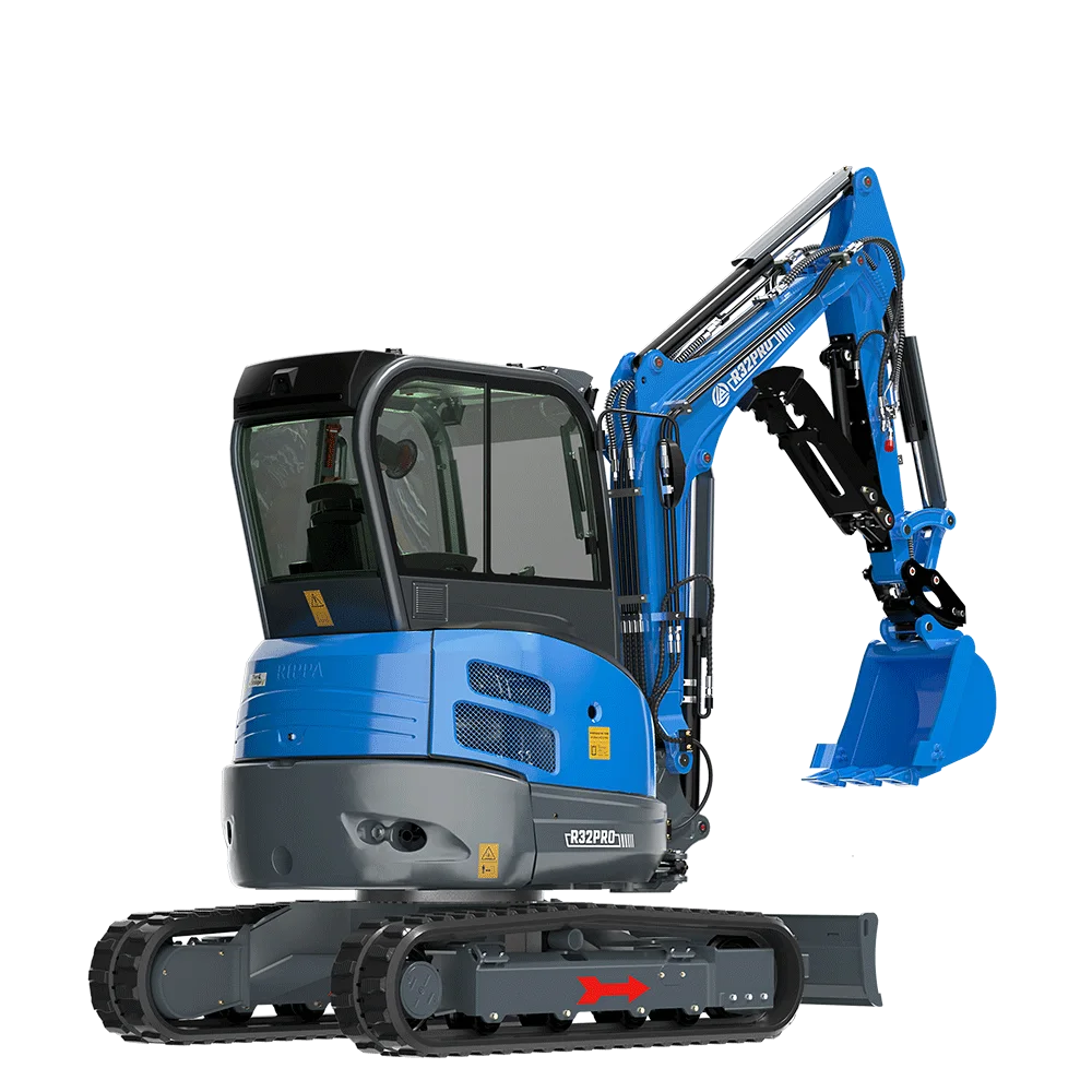 RIPPA R32 3.2-Ton mini excavator with Kubota diesel engine
