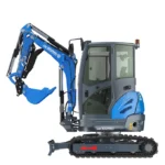 RIPPA R22 Mini Excavator - 2.3 Ton Compact Excavator with Kubota Engine + 12 FREE Attachments