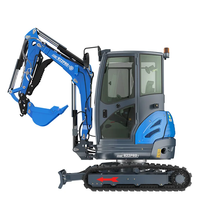 rippa-r22-mini-excavator-23-ton-compact-excavator-with-kubota-engine-12-free-attachments-1 RIPPA R22 Mini Excavator - 2.3 Ton Compact Excavator with Kubota Engine + 12 FREE Attachments - Image 1