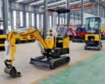 In USA Mini Excavator 1 Ton Digger 13.5hp Gas Tracked Crawler B&S EPA Engine - Image 10
