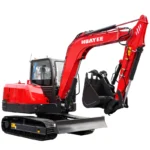 6 Ton Industrial Mini Excavator with Yanmar Engine & Enclosed Cab | HUAYEE HY60C - Image 2