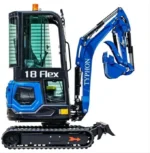 TYPHON 18 FLEX PRO 1.8 Ton Mini Excavator USA with 12 attachments - Image 4