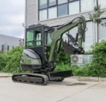 TYPHON TERROR XXV Diesel Mini Excavator 2.7 Ton, 25.1 hp Kubota D1105 RetractableTracks, AC Cabin - Image 19