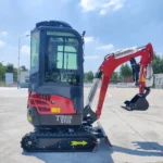 2 Ton New Mini Excavator Digger Tractor, EPA certified KUBOTA D902 Diesel Engine - Image 2