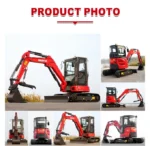 3.5 Ton Industrial Mini Excavator with 24HP Yanmar Engine & Enclosed Cab | HUAYEE HY35C - Image 3