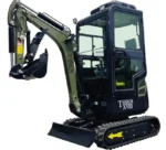Green TYPHON TERROR XVIII Prestige 2 Ton Mini Excavator KUBOTA Diesel Engine USA - Image 2
