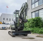 TYPHON TERROR XXV Diesel Mini Excavator 2.7 Ton, 25.1 hp Kubota D1105 RetractableTracks, AC Cabin - Image 13