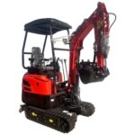 1.4 ton, Kubota Diesel Engine Mini & Small Excavator w/ Side Swing Boom | AGT-NT18 - Image 2