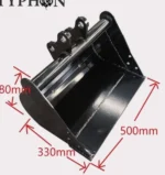 11-in-1 Mini Excavator Attachment Combo Kit - All Essential Tools for Worksites - Image 6