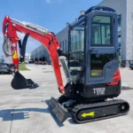 2 Ton New Mini Excavator Digger Tractor, EPA certified KUBOTA D902 Diesel Engine - Image 12