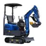 TERROR XI Mini Excavator 1 Ton Digger 13.5hp Gas Tracked Crawler B&S EPA Engine