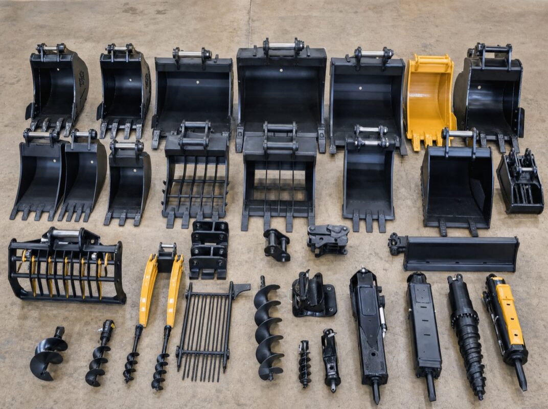 Top 10 Mini Excavator Attachments and What They Do