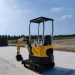 In USA Mini Excavator 1 Ton Digger 13.5hp Gas Tracked Crawler B&S EPA Engine - Image 2