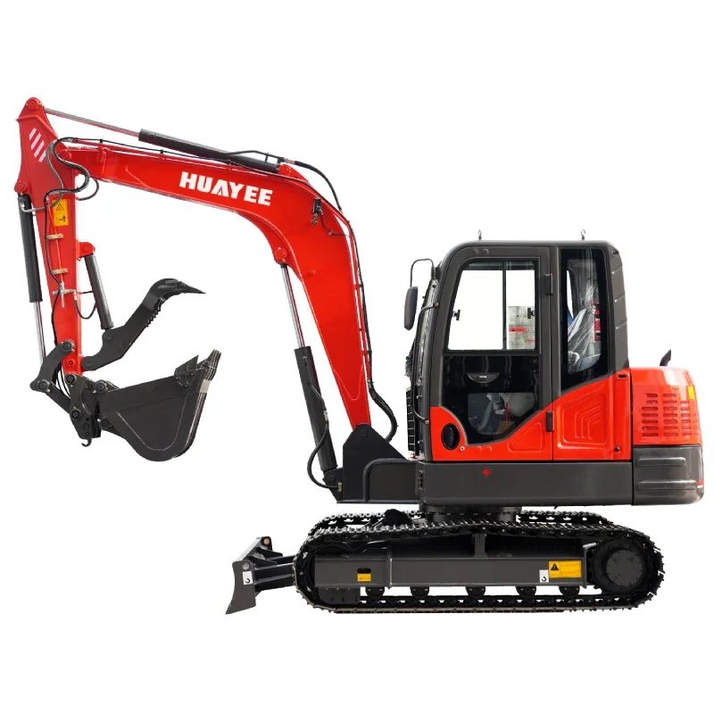 6-ton-industrial-mini-excavator-with-yanmar-engine-and-enclosed-cab-huayee-hy60c-1 6 Ton Industrial Mini Excavator with Yanmar Engine & Enclosed Cab | HUAYEE HY60C - Image 1