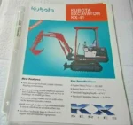 2025 New Mini Excavator Crawler EPA certified USA KUBOTA Diesel D902 - Image 9