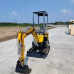 In USA Mini Excavator 1 Ton Digger 13.5hp Gas Tracked Crawler B&S EPA Engine - Image 9