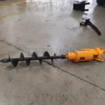 2.5 ton Excavator Attachment Hydraulic Earth Auger Post Hole Digger 8inch Dia