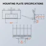 38″ Hydraulic Root Grapple Attachment For Mini Skid Steer Loader - Image 3