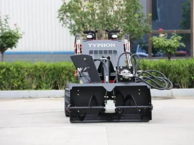 TYPHON Skid Steer Loader Snow Blower Attachment USA - Image 2