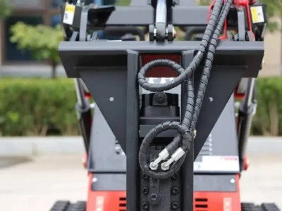 Skid Steer Loader Hydraulic Hammer Concrete Breaker Attachment USA - Image 2