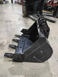 2-3.5 Ton Mini Excavator Attachment 600mm Teeth Bucket Trenching Buckets 23 inch - Image 2