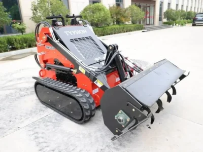 Skid Steer Loader Rotary Plow Tiller Attachment USA - Image 5