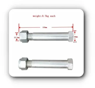 Rake Mini Excavator Attachment for Grading, Leveling, Loosening , Removing Soil - Image 2